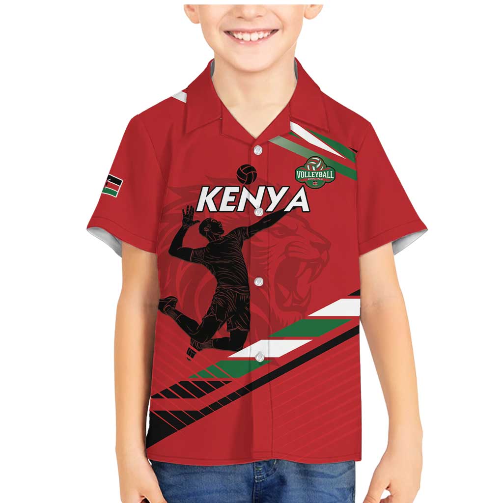 Custom Kenya Volleyball Family Matching Mermaid Dress and Hawaiian Shirt We Are Champions