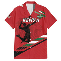 Custom Kenya Volleyball Family Matching Off Shoulder Maxi Dress and Hawaiian Shirt We Are Champions