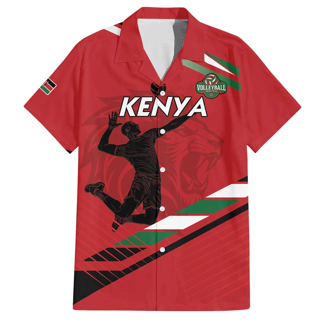 Custom Kenya Volleyball Family Matching Puletasi and Hawaiian Shirt We Are Champions