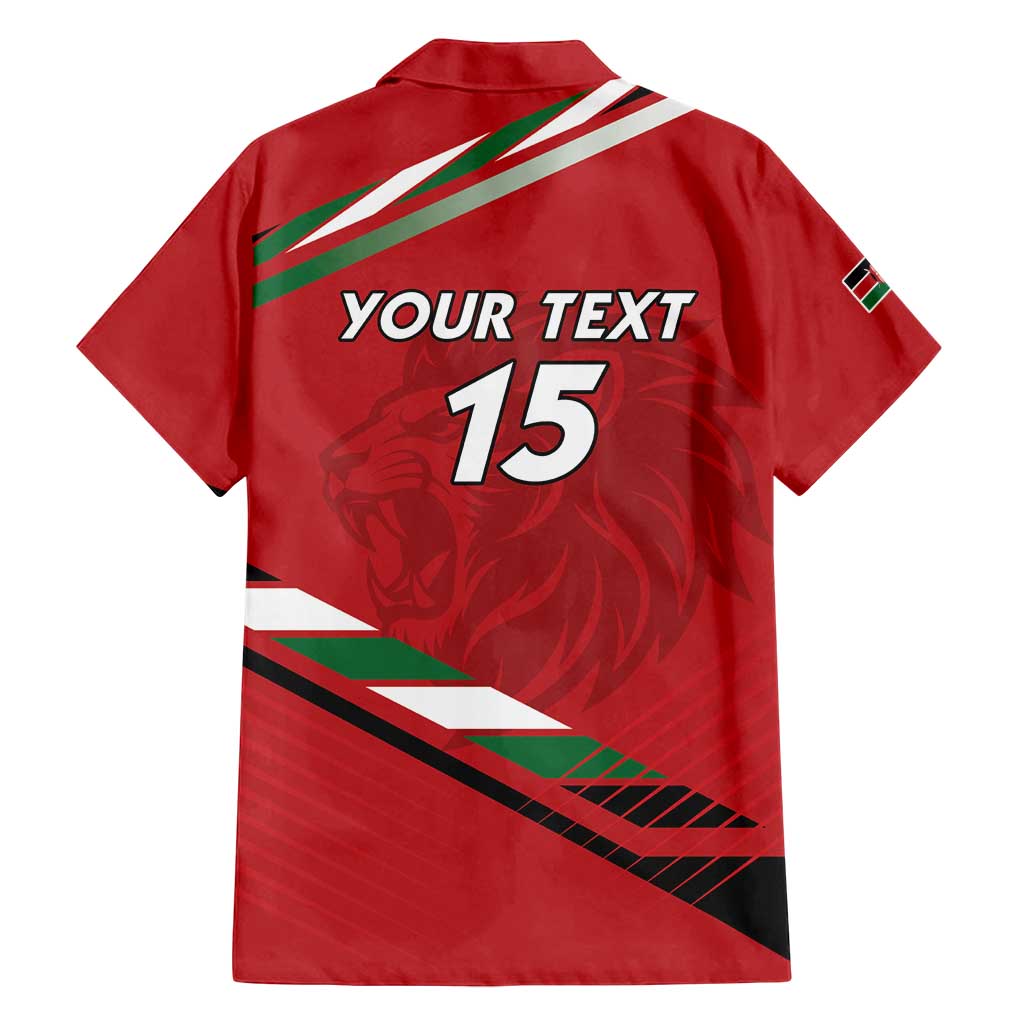 Custom Kenya Volleyball Family Matching Tank Maxi Dress and Hawaiian Shirt We Are Champions