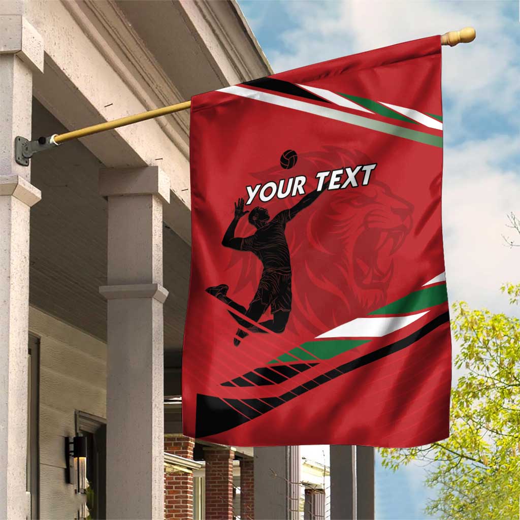 Custom Kenya Volleyball Garden Flag We Are Champions