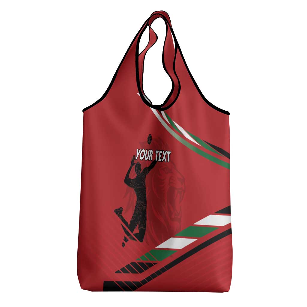 Custom Kenya Volleyball Grocery Bag We Are Champions