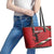 Custom Kenya Volleyball Leather Tote Bag We Are Champions