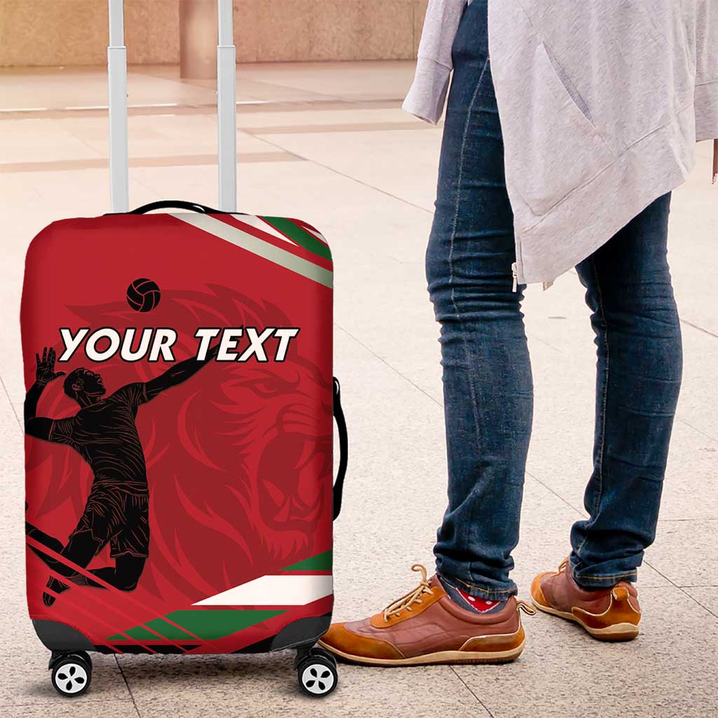 Custom Kenya Volleyball Luggage Cover We Are Champions