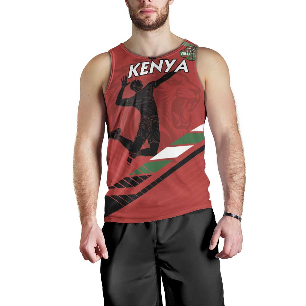 Custom Kenya Volleyball Men Tank Top We Are Champions
