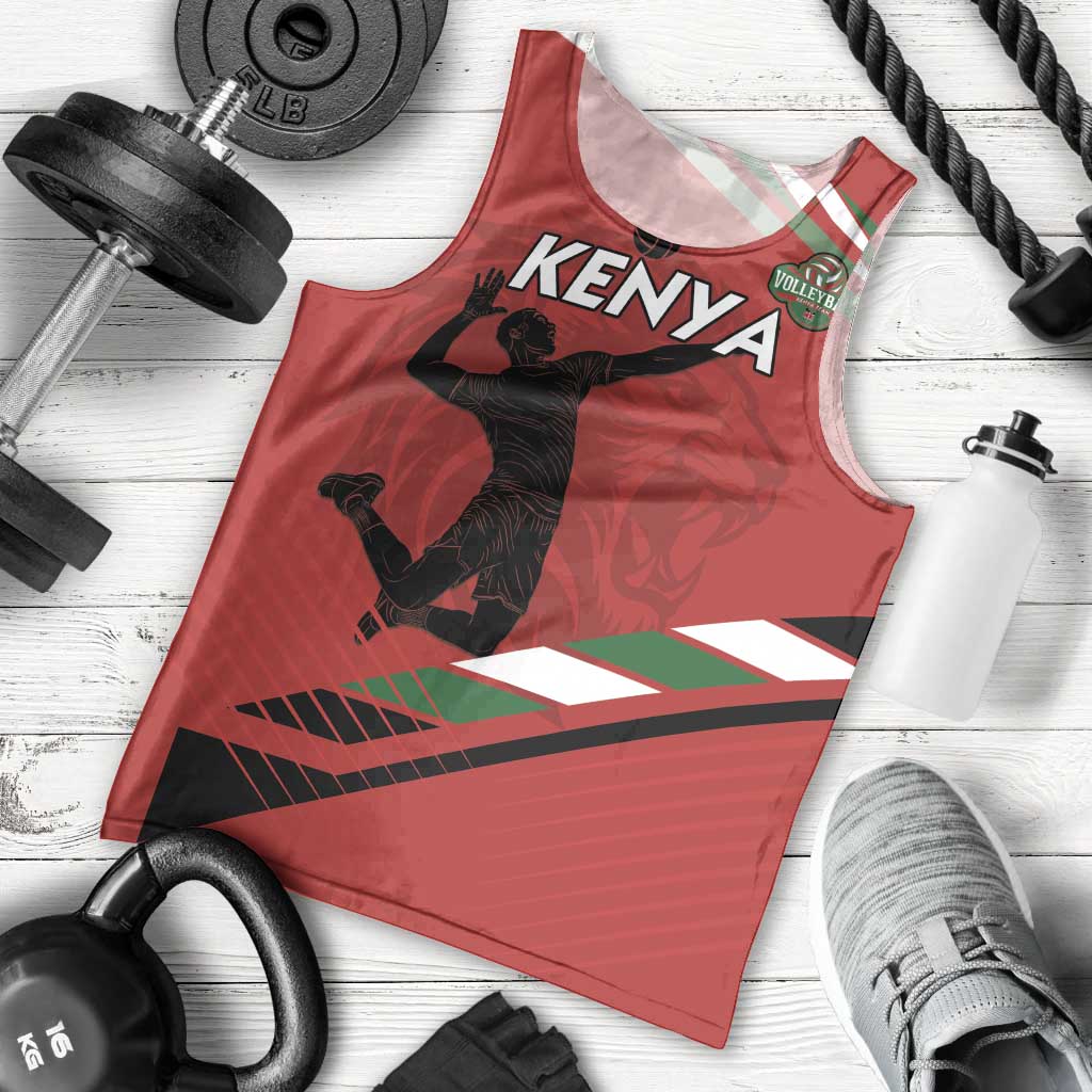 Custom Kenya Volleyball Men Tank Top We Are Champions