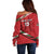 Custom Kenya Volleyball Off Shoulder Sweater We Are Champions