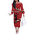 Custom Kenya Volleyball Off The Shoulder Long Sleeve Dress We Are Champions