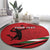 Custom Kenya Volleyball Round Carpet We Are Champions