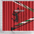 Custom Kenya Volleyball Shower Curtain We Are Champions
