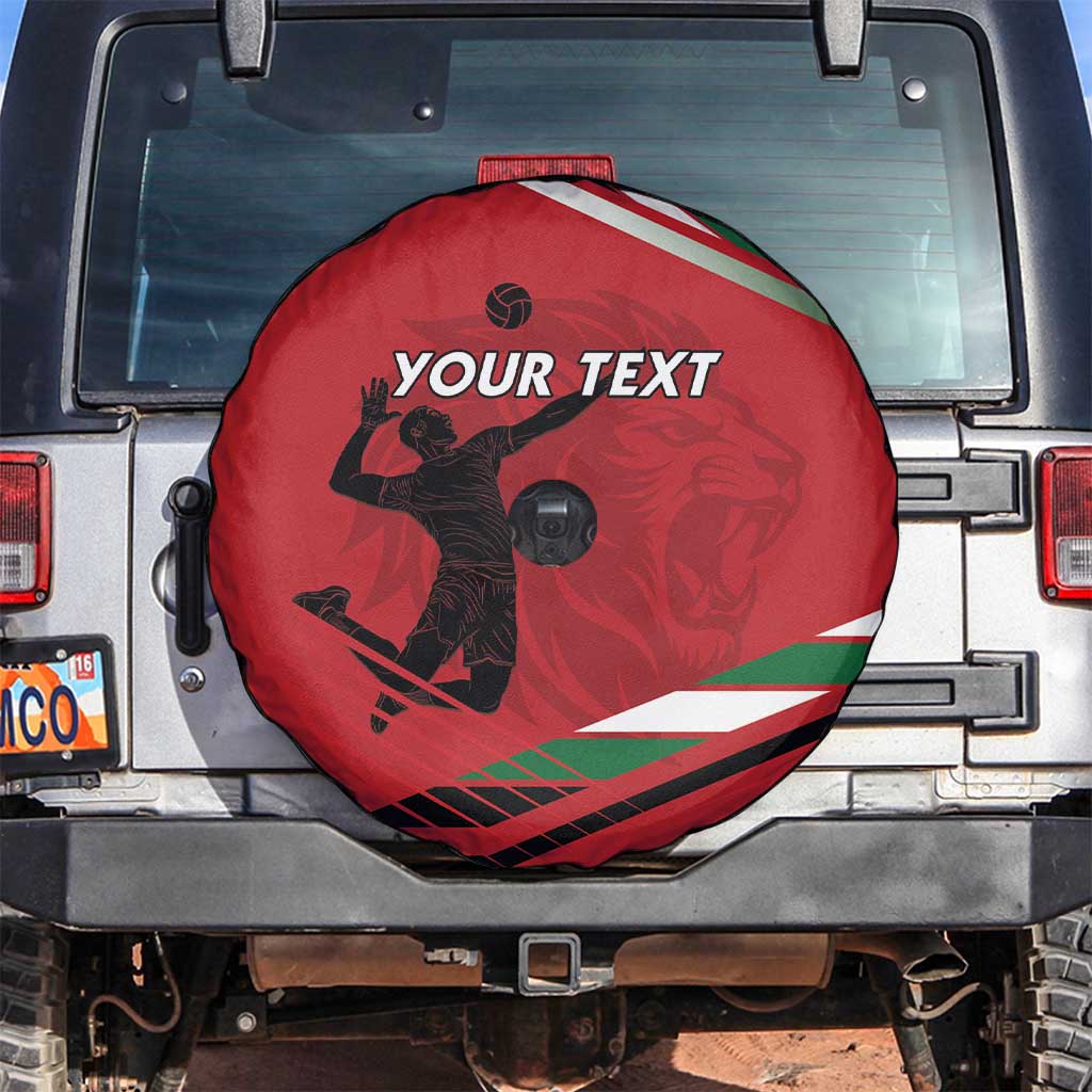 Custom Kenya Volleyball Spare Tire Cover We Are Champions