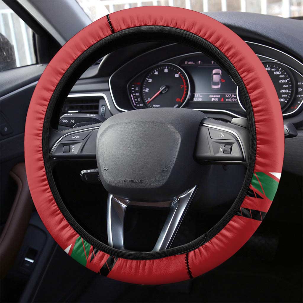 Kenya Volleyball Steering Wheel Cover We Are Champions