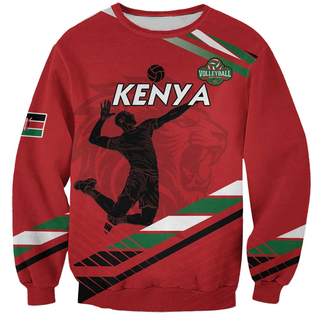 Custom Kenya Volleyball Sweatshirt We Are Champions