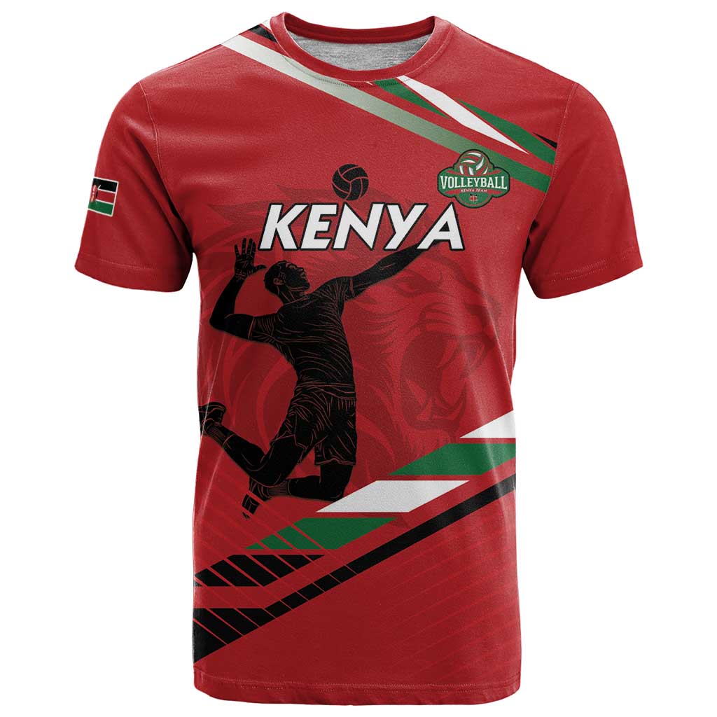 Custom Kenya Volleyball T Shirt We Are Champions
