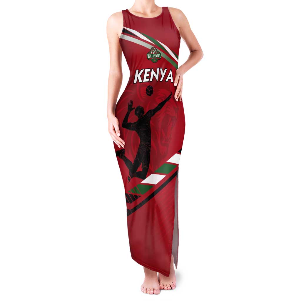 Custom Kenya Volleyball Tank Maxi Dress We Are Champions