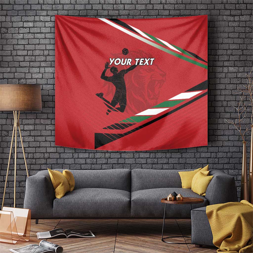 Custom Kenya Volleyball Tapestry We Are Champions