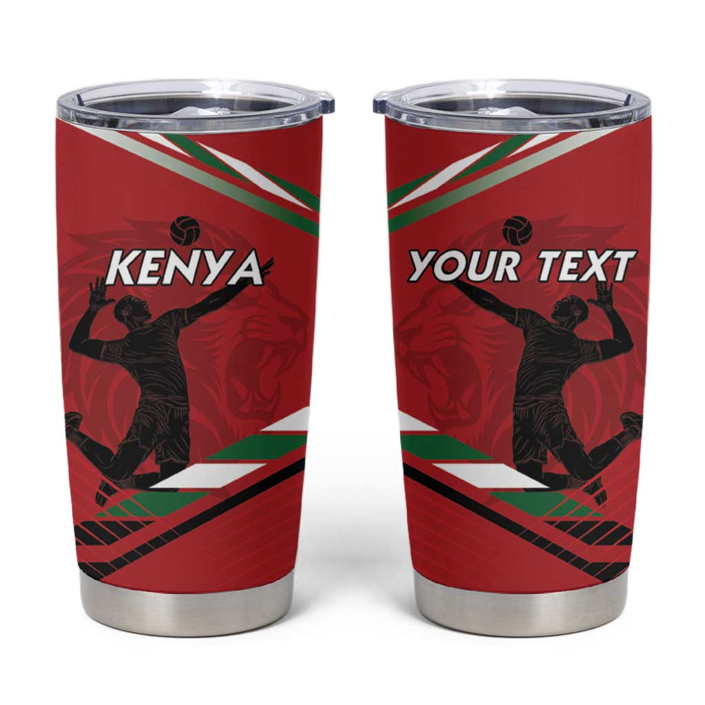 Custom Kenya Volleyball Tumbler Cup We Are Champions