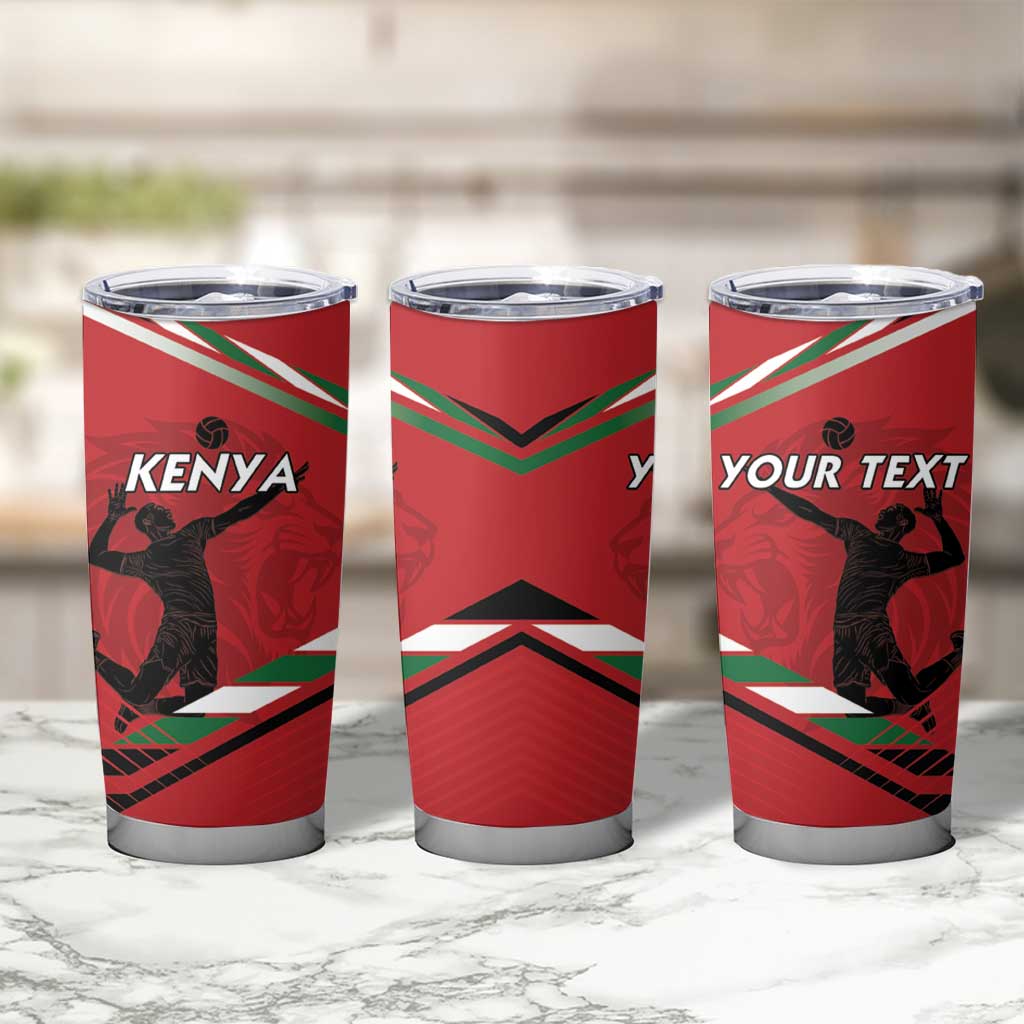 Custom Kenya Volleyball Tumbler Cup We Are Champions