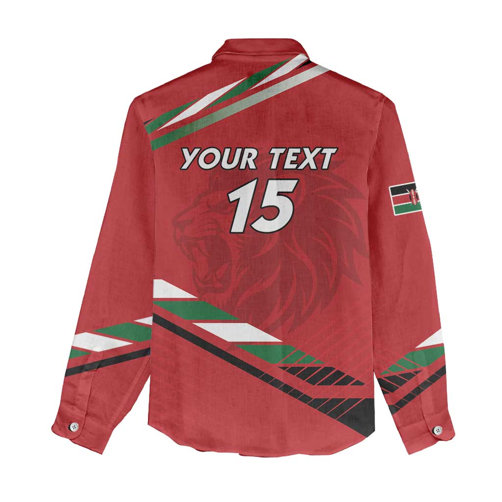 Custom Kenya Volleyball Women Casual Shirt We Are Champions