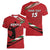 Custom Kenya Volleyball Women V-Neck T-Shirt We Are Champions