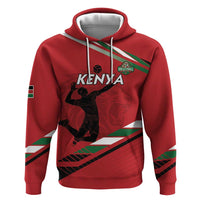 Custom Kenya Volleyball Zip Hoodie We Are Champions