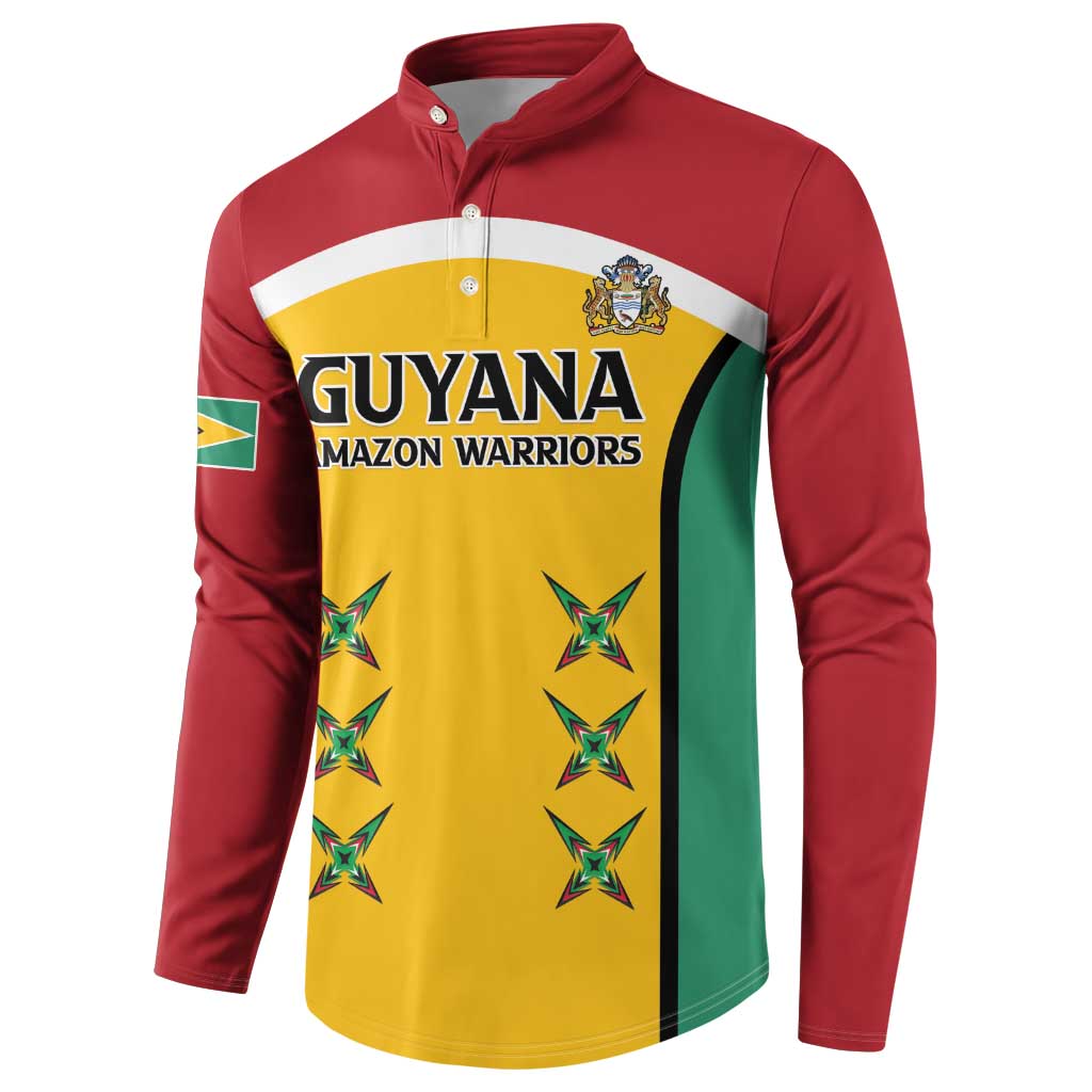 Custom Guyana Cricket Button Sweatshirt Come On Amazon Warriors