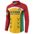 Custom Guyana Cricket Button Sweatshirt Come On Amazon Warriors