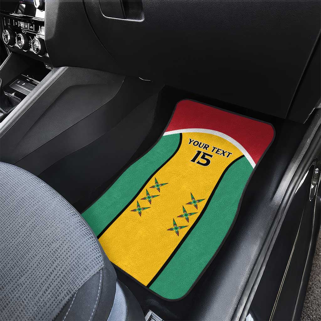 Custom Guyana Cricket Car Mats Come On Amazon Warriors