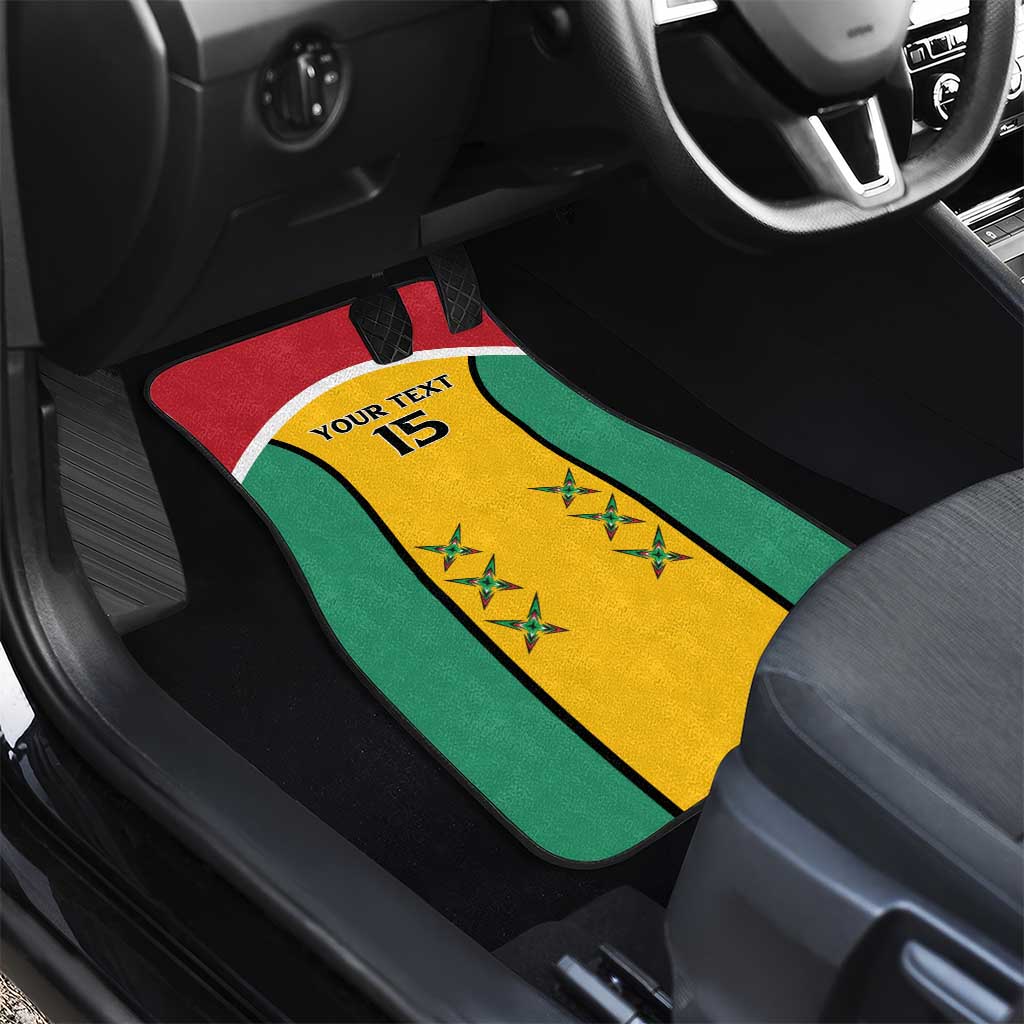Custom Guyana Cricket Car Mats Come On Amazon Warriors