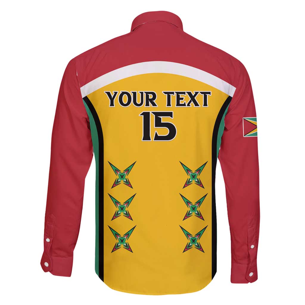 Custom Guyana Cricket Family Matching Long Sleeve Bodycon Dress and Hawaiian Shirt Come On Amazon Warriors