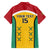 Custom Guyana Cricket Family Matching Off The Shoulder Long Sleeve Dress and Hawaiian Shirt Come On Amazon Warriors