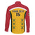 Custom Guyana Cricket Family Matching Off The Shoulder Long Sleeve Dress and Hawaiian Shirt Come On Amazon Warriors