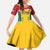 Custom Guyana Cricket Family Matching Summer Maxi Dress and Hawaiian Shirt Come On Amazon Warriors