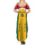 Custom Guyana Cricket Family Matching Summer Maxi Dress and Hawaiian Shirt Come On Amazon Warriors