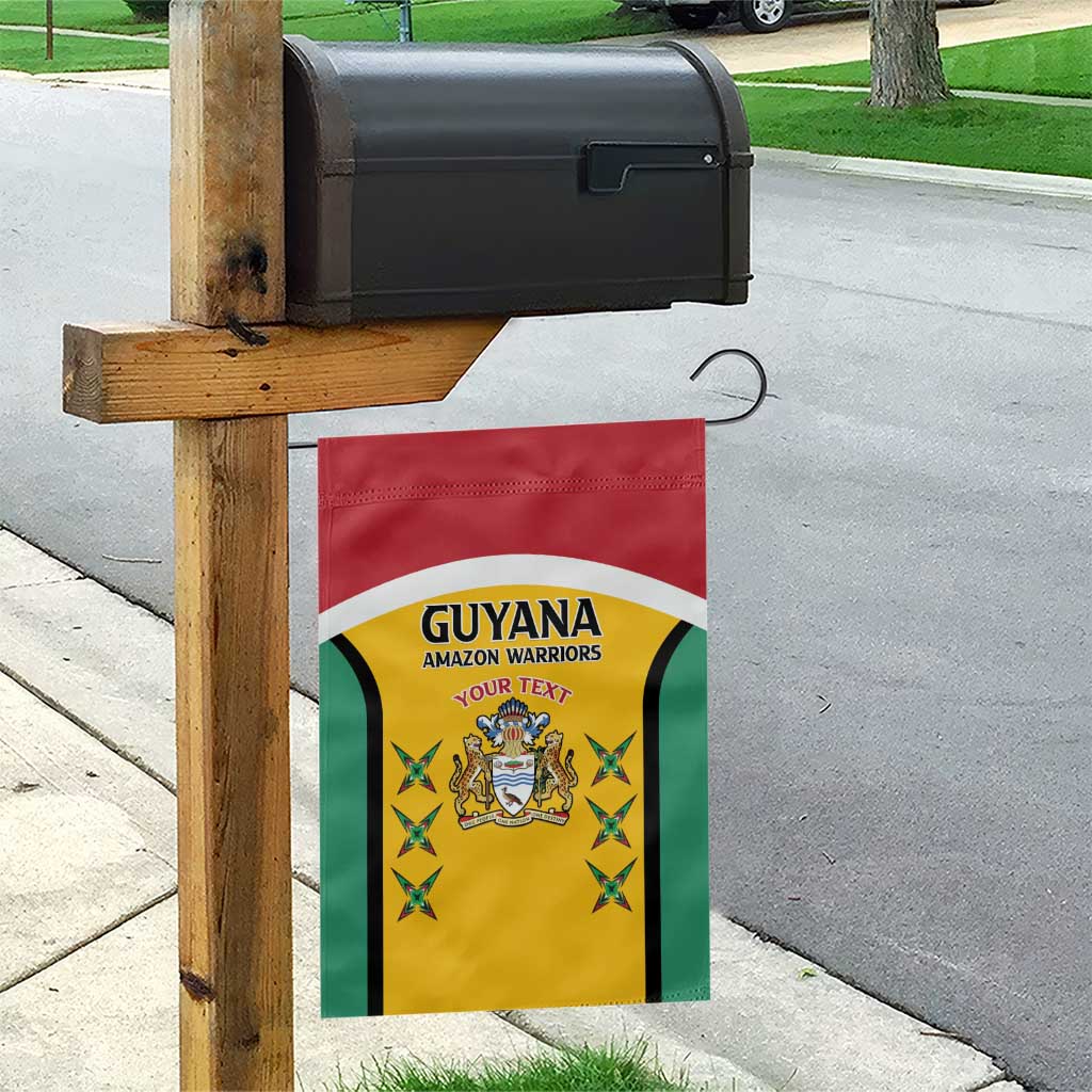 Custom Guyana Cricket Garden Flag Come On Amazon Warriors