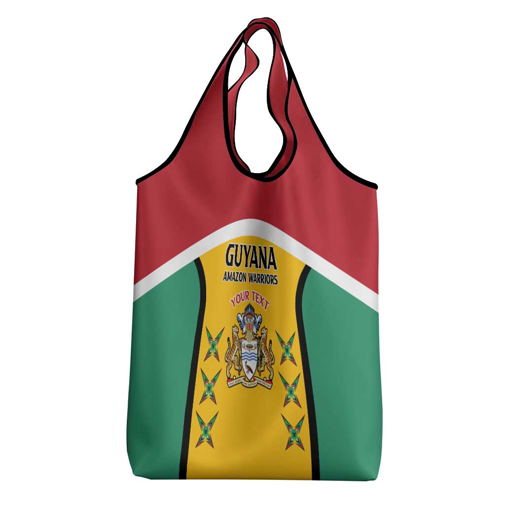 Custom Guyana Cricket Grocery Bag Come On Amazon Warriors