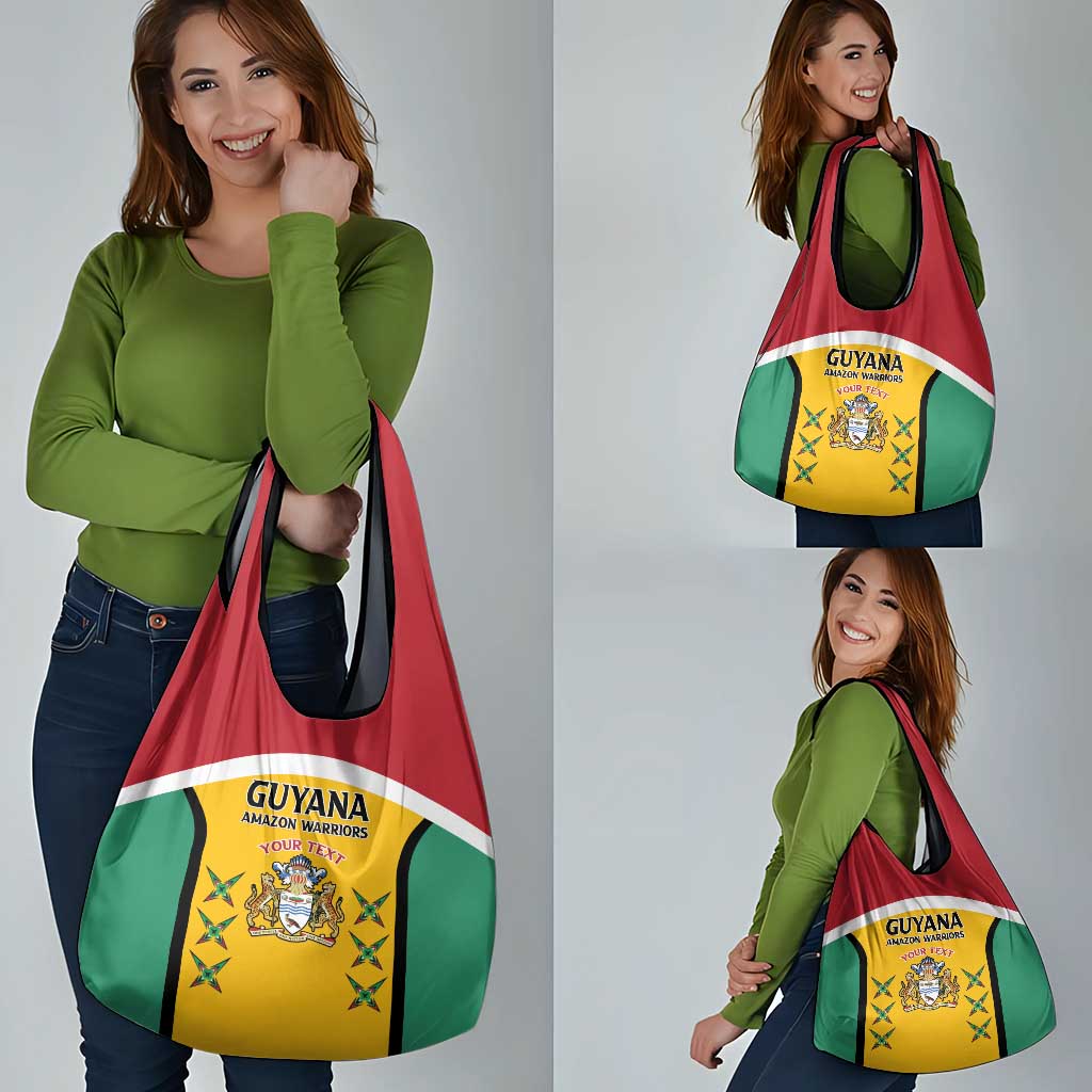 Custom Guyana Cricket Grocery Bag Come On Amazon Warriors