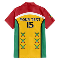 Custom Guyana Cricket Hawaiian Shirt Come On Amazon Warriors