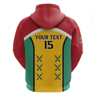 Custom Guyana Cricket Hoodie Come On Amazon Warriors