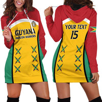 Custom Guyana Cricket Hoodie Dress Come On Amazon Warriors