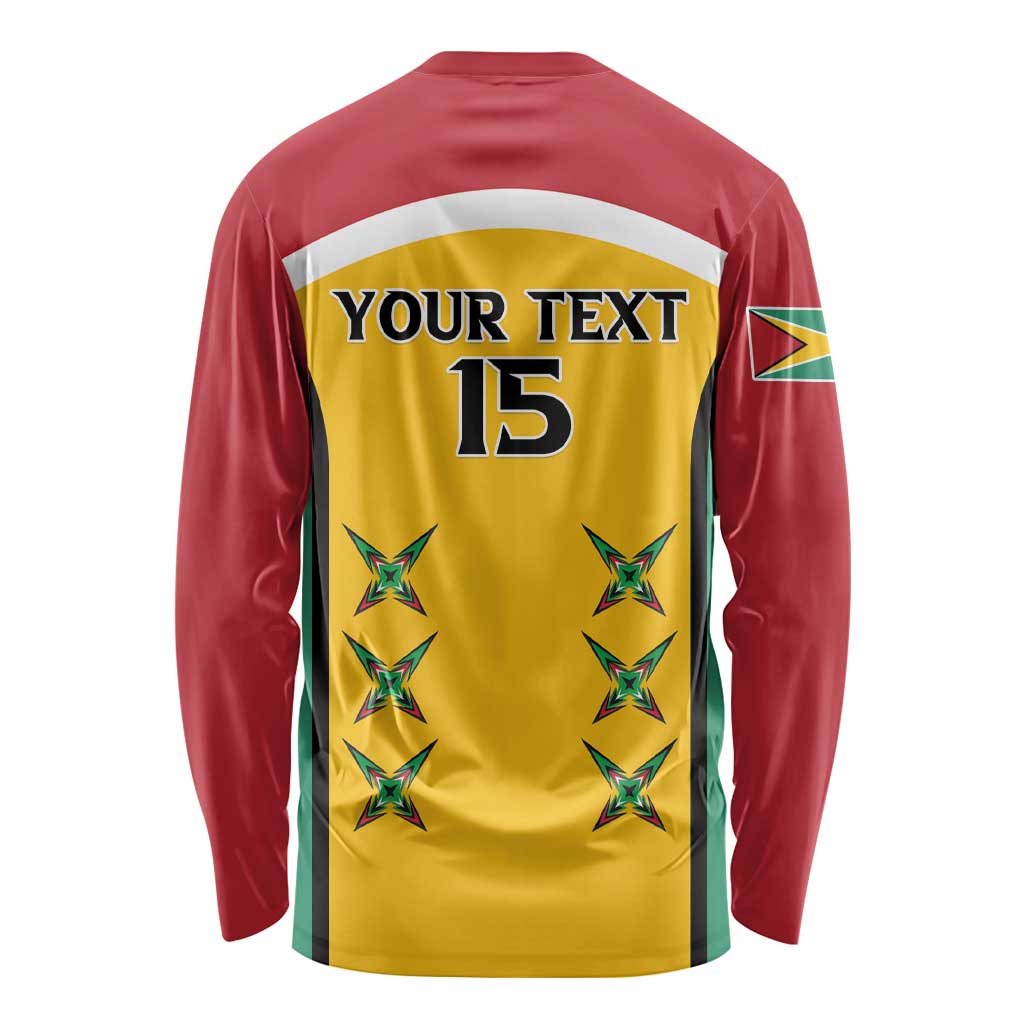 Custom Guyana Cricket Long Sleeve Shirt Come On Amazon Warriors