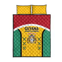 Custom Guyana Cricket Quilt Bed Set Come On Amazon Warriors