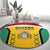 Custom Guyana Cricket Round Carpet Come On Amazon Warriors
