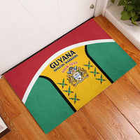 Custom Guyana Cricket Rubber Doormat Come On Amazon Warriors
