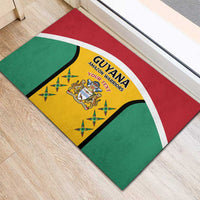 Custom Guyana Cricket Rubber Doormat Come On Amazon Warriors