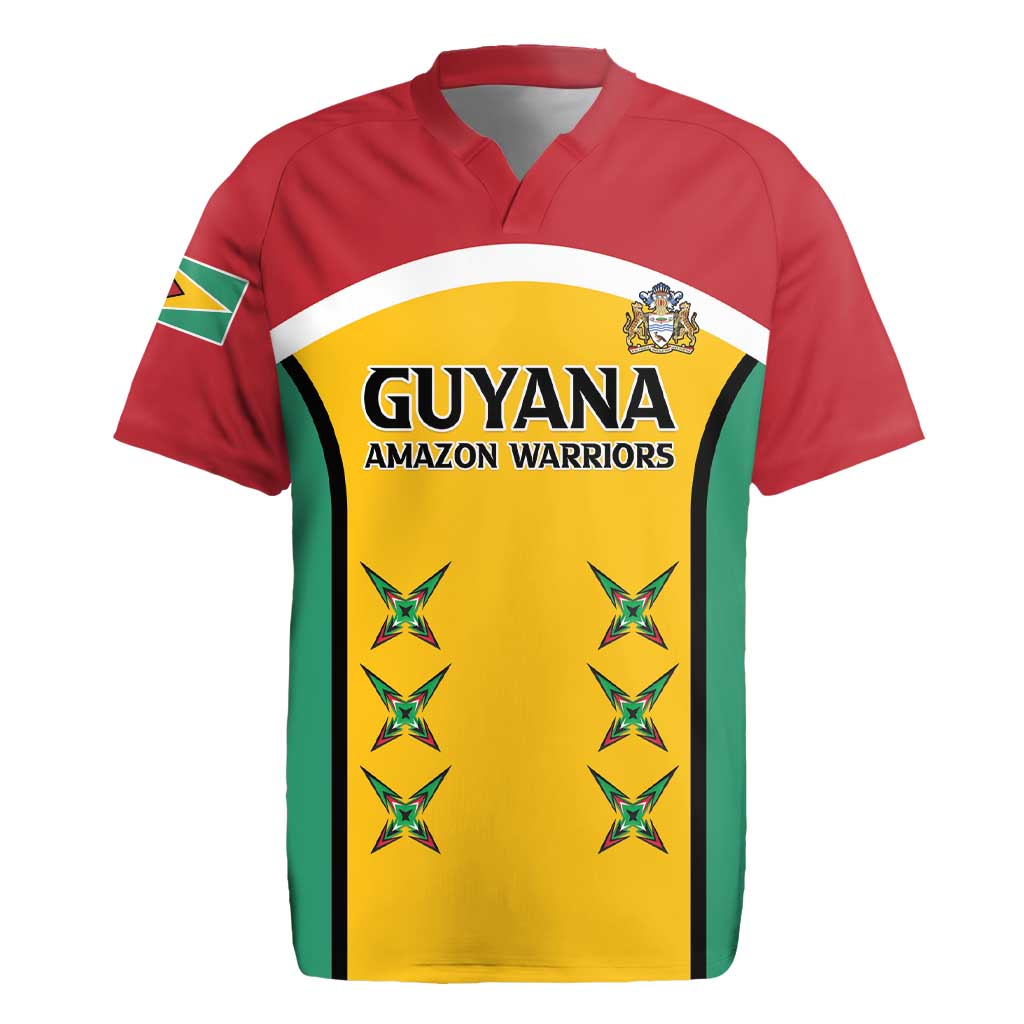 Custom Guyana Cricket Rugby Jersey Come On Amazon Warriors