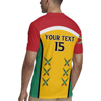 Custom Guyana Cricket Rugby Jersey Come On Amazon Warriors