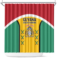 Custom Guyana Cricket Shower Curtain Come On Amazon Warriors