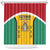 Custom Guyana Cricket Shower Curtain Come On Amazon Warriors