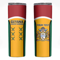 Custom Guyana Cricket Skinny Tumbler Come On Amazon Warriors